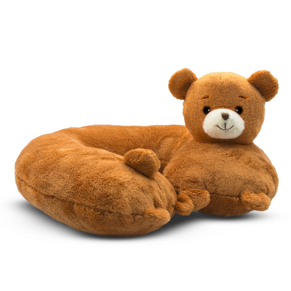 Ours en peluche coussin de voyage | Triperd